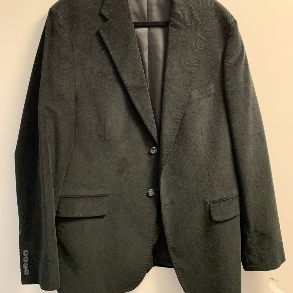 Mens velvet sport coat